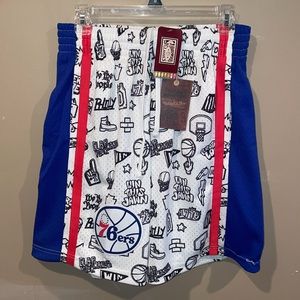 Mitchell & Ness NBA Philadelphia 76ers Hardwood Classic Shorts Men’s Size M